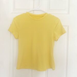 Classic Short Sleeve Tee in Sunny Yellow